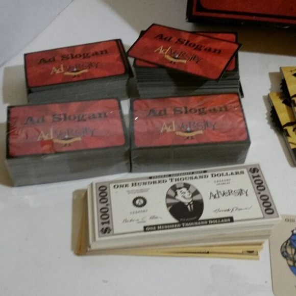 Adversity The Game of Crazy Mixed-Up Ads Fundex 2003 Never Played - Picture 2 of 4